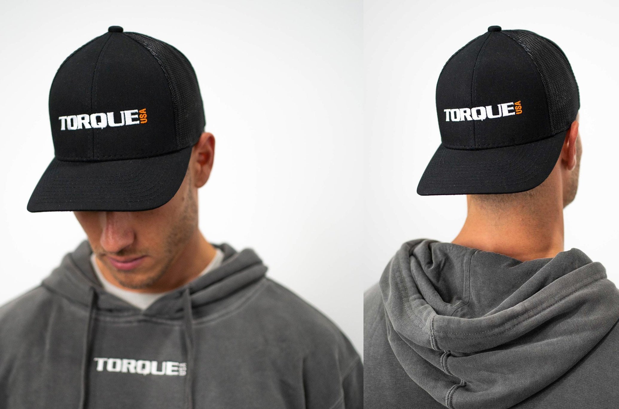 Torque Mesh Back Hat<black>